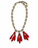 GOCCE CORAL NECKLACE