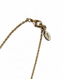COLLANA CON MOSCHETTONE GIOIELLO E PENDENTE