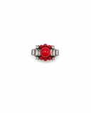 ANELLO SFERA E BAGUETTE