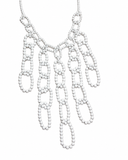 COLLANA CASCATA BIANCA