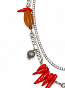 SHELL AND CORAL NECKLACE