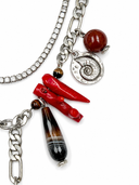 SHELL AND CORAL NECKLACE