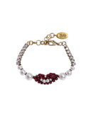 BRACCIALE CON BOCCA RICAMATA