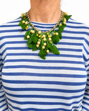 COLLANA BOTANICA FOGLIE VERDI