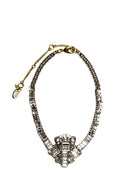 JEWEL NECKLACE WITH CRYSTALS