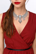 COLLANA FRANGE STRASS