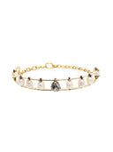 RIGID CHOKER WITH PEARLS