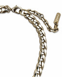 COLLANA CASCATA BIANCA E PETALI