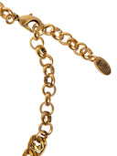 NECKLACE WITH METAL FLOWERS