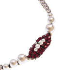 COLLANA CON BOCCA RICAMATA