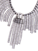 COLLANA CON FRANGE DI BAGUETTE