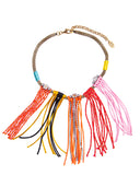 CORD TASSEL NECKLACE