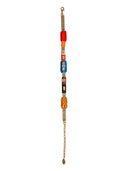 NECKLACE WITH WOVEN CORDS