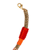 NECKLACE WITH WOVEN CORDS