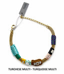 NECKLACE WITH WOVEN CORDS