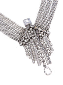 COLLANA CON CASCATA DI STRASS