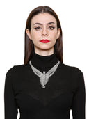 COLLANA CON CASCATA DI STRASS