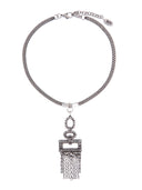 NECKLACE WITH GEOMETRIC PENDANT