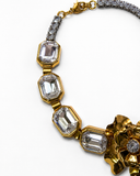 CRYSTAL NECKLACE WITH MAXI JEWEL FLOWERS