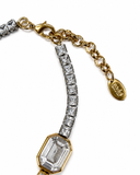 CRYSTAL NECKLACE WITH MAXI JEWEL FLOWERS
