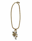 COLLANA CON RAMO FIORITO GIOIELLO