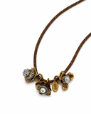 COLLANA CORDONCINO CON PENDENTI GIOIELLO