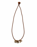 COLLANA CORDONCINO CON PENDENTI GIOIELLO