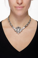 JEWEL NECKLACE WITH CRYSTALS