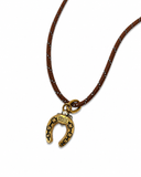 COLLANA CORDONCINO COLORATO PORTAFORTUNA