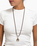 COLLANA CORDONCINO COLORATO PORTAFORTUNA