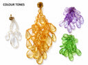 Single plexiglass earring