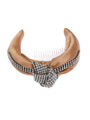CERCHIETTO CON MAXI NODO DI STRASS