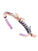 HEADBAND WITH RIBBONS AND STONES