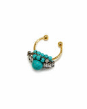 ANELLO SFERA E BAGUETTE