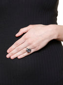 RING WITH CRYSTAL STONES