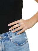 RING WITH CRYSTAL STONES