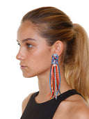 LONG EARRINGS WITH CORDS