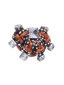 VICHY TUBE EARRINGS