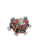VICHY TUBE EARRINGS