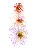 ORECCHINI FIORI MAXI