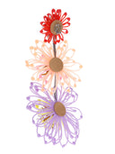 ORECCHINI FIORI MAXI
