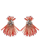 SCOUBIDOU FRINGE EARRINGS