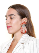 SCOUBIDOU FRINGE EARRINGS