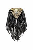 RHINESTONE CASCADE BROOCH