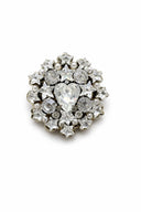 CRYSTAL RHINESTONE BROOCH