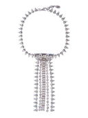 Collana pietre di cristallo a cascata