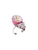 Anello di strass con pietra