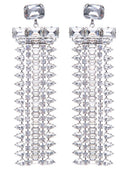Orecchini Lampadario con Pietre