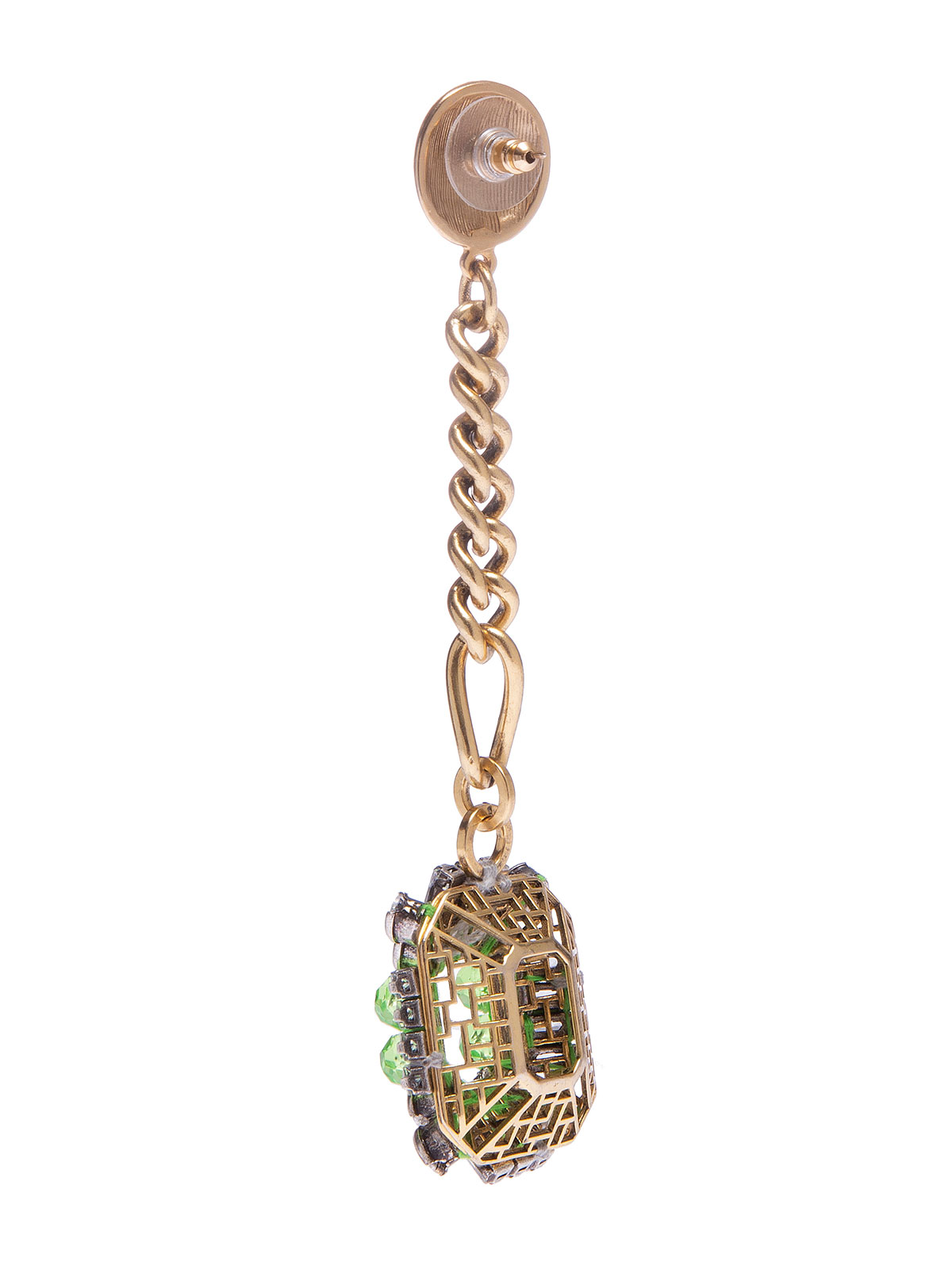 Earrings with jewel pendant 