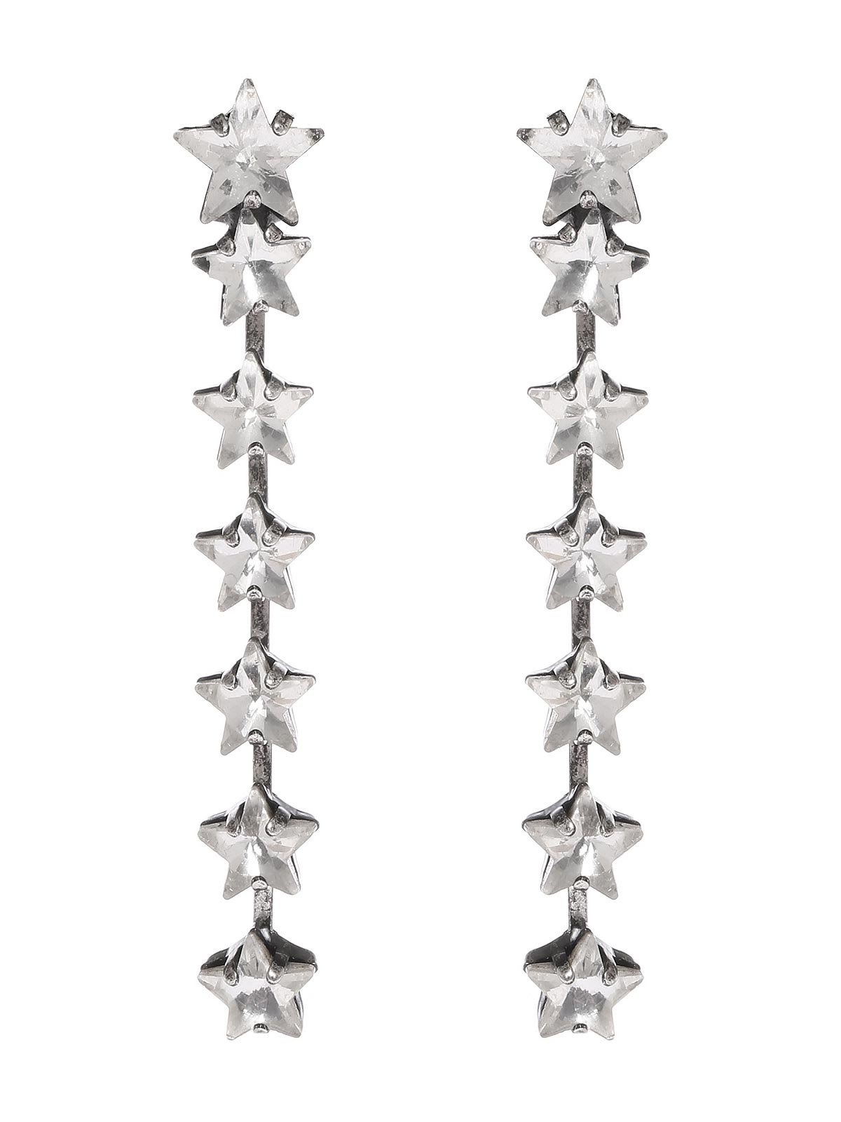 Star cascade earrings 